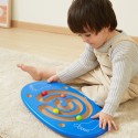 VIGA Sensoryczna Drewniana Deska do balansowania z labiryntem
