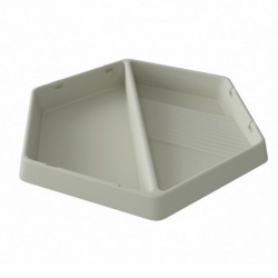 MASTERKIDZ Senzorická vanička s 2 priehradkami | na hru s pieskom a vodou