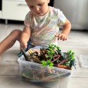 WOOPIE Zestaw Figurki Dinozaury 16 el. + Mata + Kuferek