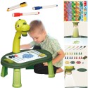 WOOPIE Tablica do Rysowania Projektor Dinozaur 24 Wzory + 2 Gry