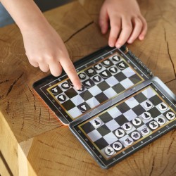 WOOPIE IQ Hra Dáma a Šach - Cestovná Verzia