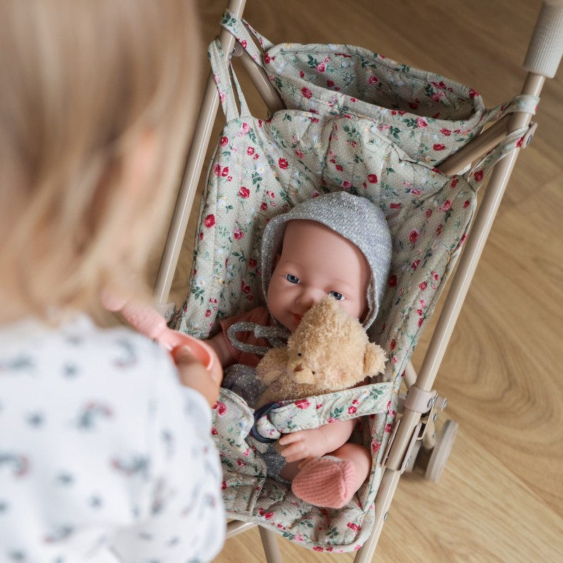 WOOPIE ROYAL Kvetinkový Športový Kočík pre Bábiky