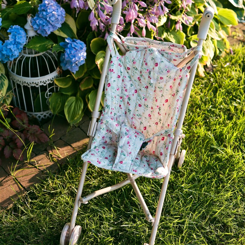 WOOPIE ROYAL Kvetinkový Športový Kočík pre Bábiky