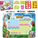 WOOPIE Podložka na Maľovanie Vodou - Safari Písmená a Čísla
