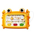 WOOPIE Magnetický labyrint Krab | Montessori tabuľka na jemnú motoriku