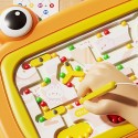 WOOPIE Magnetický labyrint Krab | Montessori tabuľka na jemnú motoriku