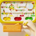 WOOPIE Magnetický labyrint Krab | Montessori tabuľka na jemnú motoriku