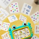 WOOPIE Montessori hračka Modrý Krab | Magnetický labyrint na triedenie guličiek