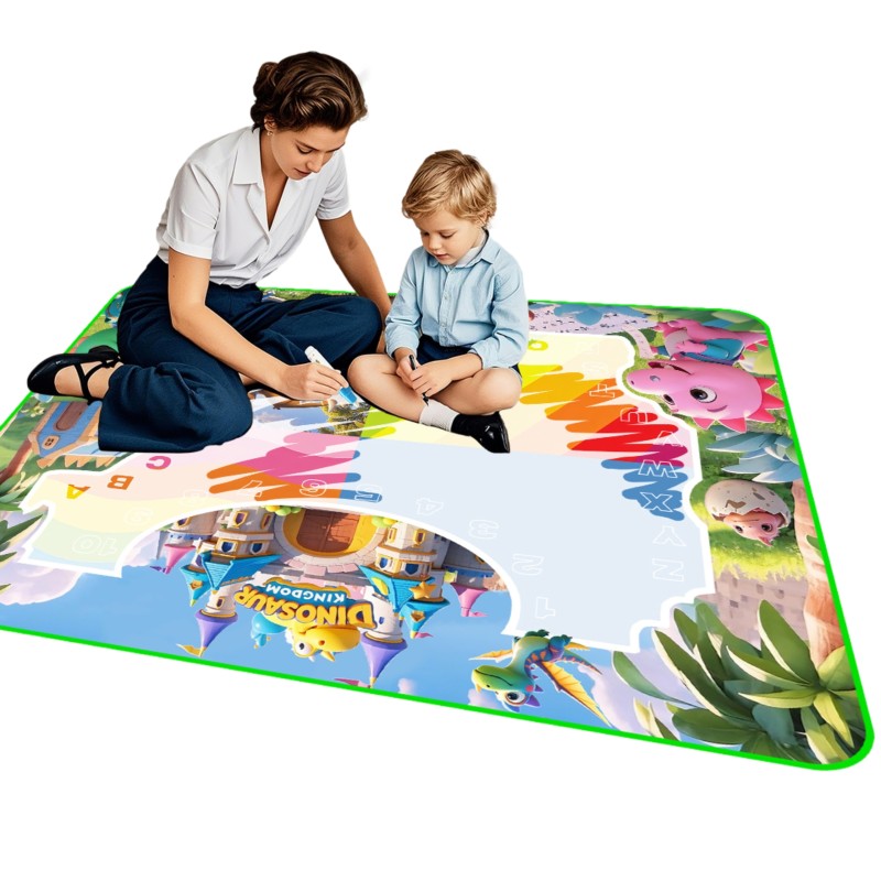 WOOPIE Podložka na Maľovanie Vodou Dinosaury