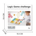 WOOPIE Gra Planszowa Logiczna Kreatywna Układanka Przestrzenna