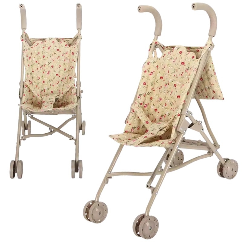 WOOPIE ROYAL Kvetinkový Športový Kočík pre Bábiky