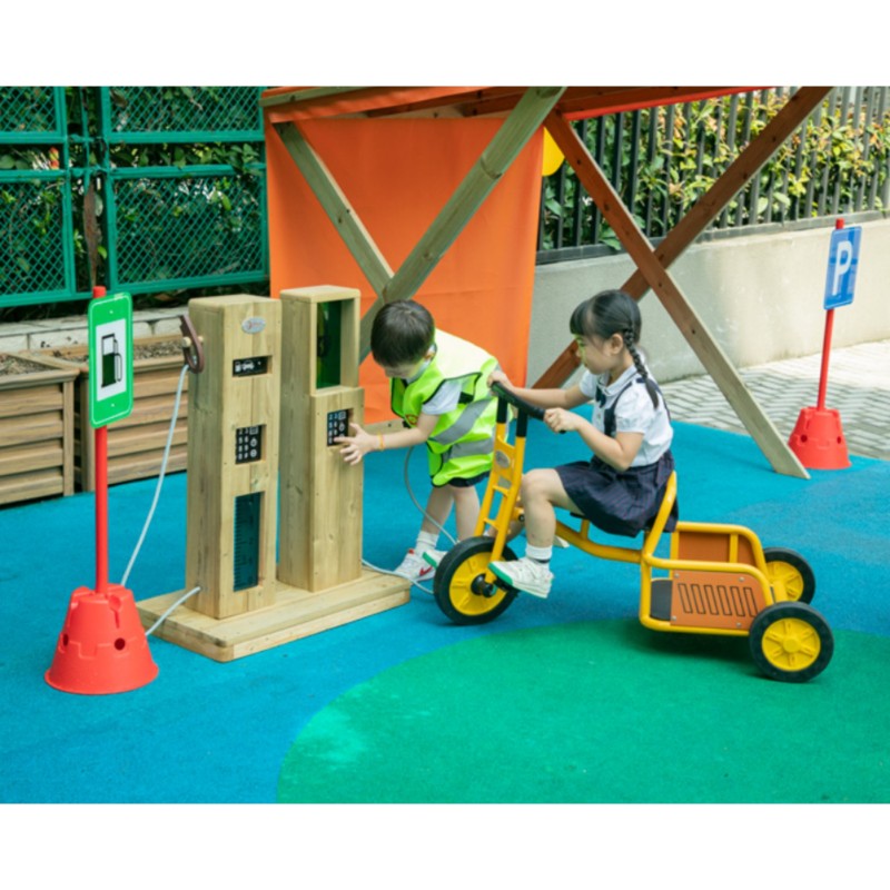 CLASSIC WORLD EDU Zestaw Dużych Znaków Drogowych 90cm - 8el