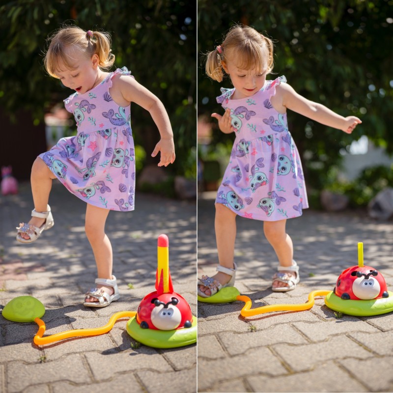 WOOPIE Zručnostná Hra 3v1 Vystreľovacia Lienka