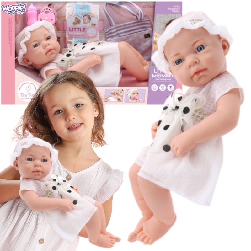 WOOPIE ROYAL Realistická Bábika Bábätko 38 cm s Doplnkami
