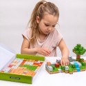 WOOPIE Magnetické pixelové kocky | Kreatívna stavebnica Svet prírody 108 ks