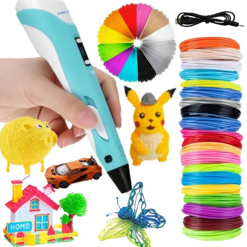 WOOPIE 3D pero pre deti aj dospelých | Štartovacia sada s náplňami (filament)
