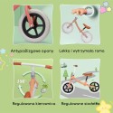 WOOPIE Ultraľahké odrážadlo a balančný bicykel Oranžové | len 1,8 kg