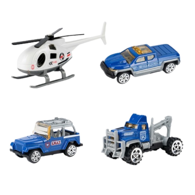 WOOPIE Parkovacia Garáž - Policajná Stanica 43 Dielov