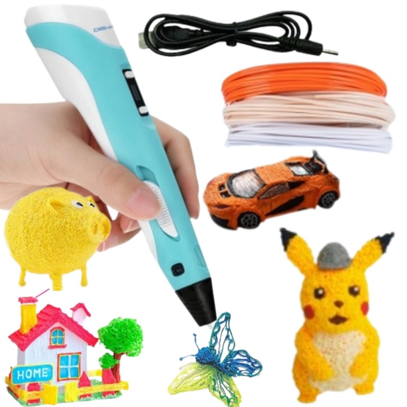 WOOPIE 3D pero pre deti aj dospelých | Štartovacia sada s náplňami (filament)