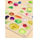 Classic World Drevené Vkladacie Obrázky - Zelenina