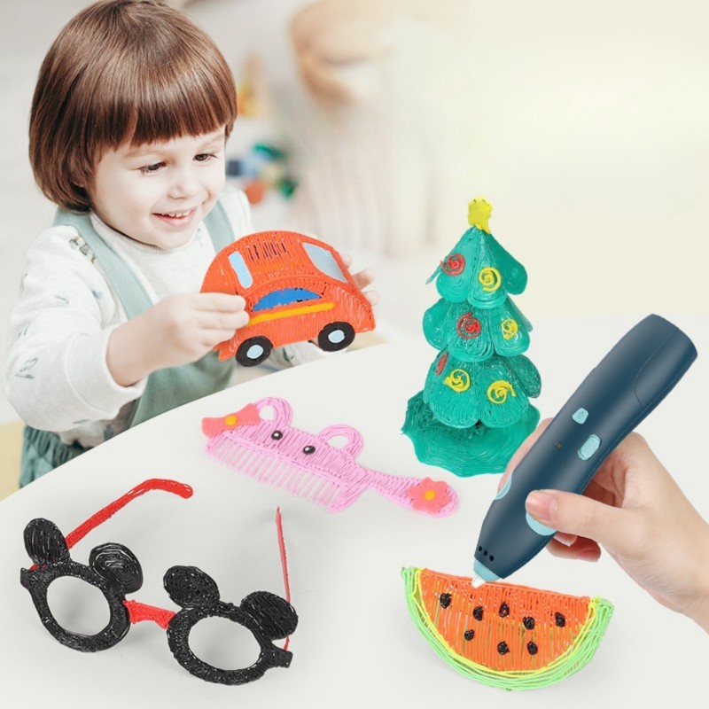 WOOPIE Bezpečné 3D pero pre deti s nízkou teplotou | Moje prvé 3D kreslenie