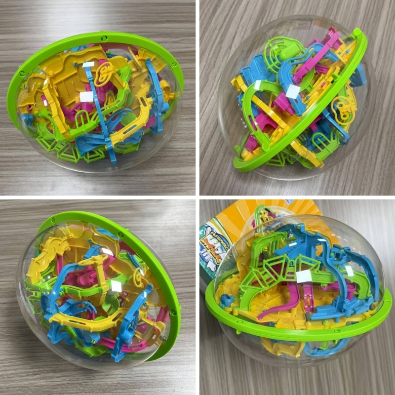 WOOPIE 3D Labyrint v guli 360° | Logický a zručnostný hlavolam