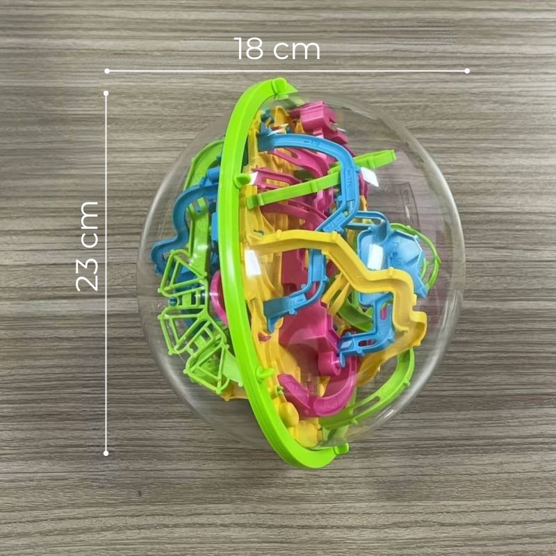 WOOPIE 3D Labyrint v guli 360° | Logický a zručnostný hlavolam