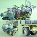 WOOPIE Nákladné auto Dinosaurus T-Rex | Transportér na dinosaury s figúrkami