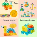 WOOPIE Priehľadná magnetická stavebnica | Hra farieb a svetla 43 ks