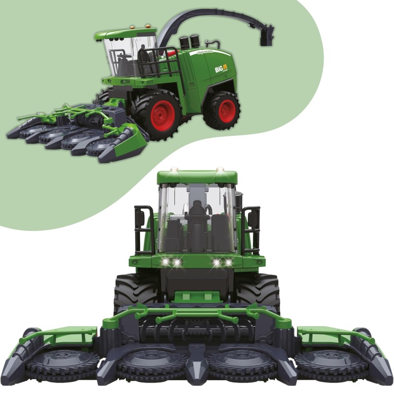 WOOPIE Interaktívny Kombajn na Diaľkové Ovládanie 1:24