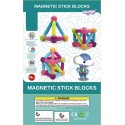 WOOPIE Magnetyczne Klocki Konstrukcyjne Edukacyjne Duże Grube 38 el.