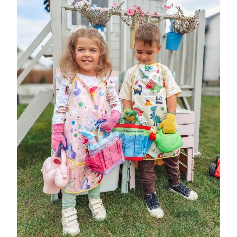 WOOPIE Sada Malý záhradník Dinosaury | Detské záhradné náradie 15 ks