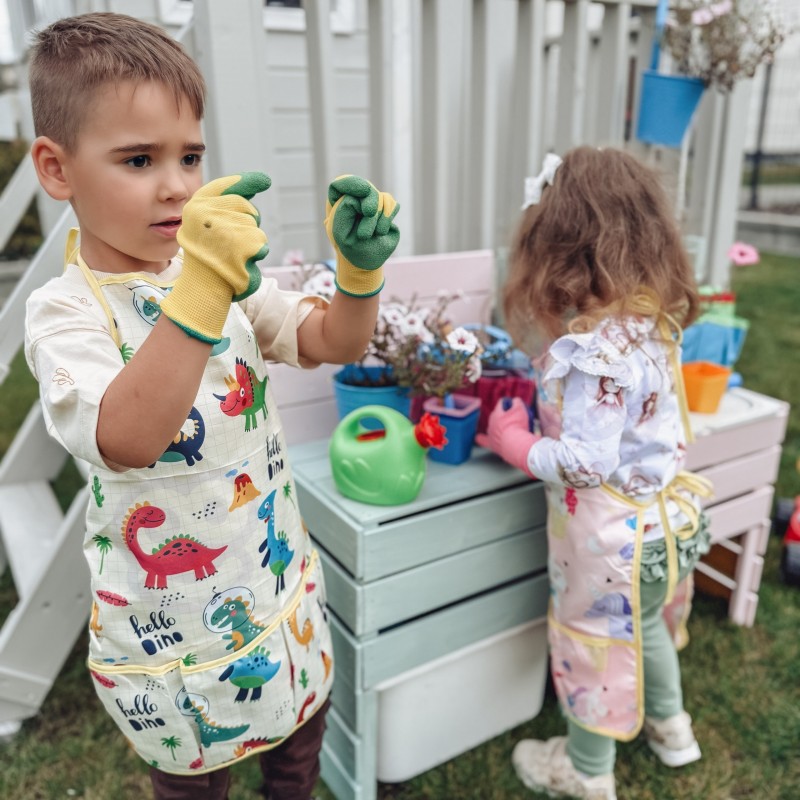 WOOPIE Sada Malý záhradník Dinosaury | Detské záhradné náradie 15 ks