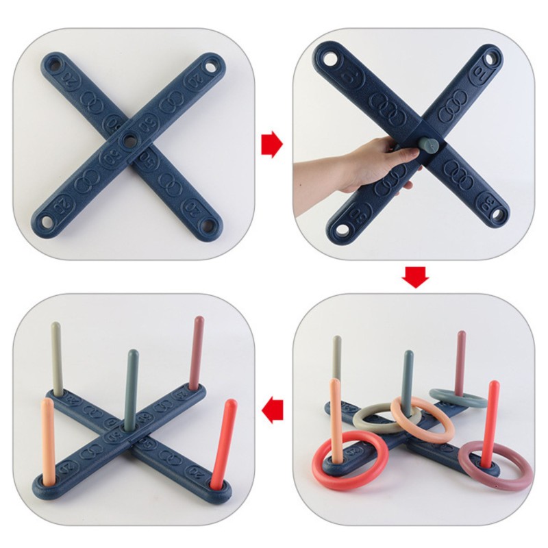 WOOPIE Gra Zręcznościowa Serso Fun Throwing Circle 3+ 11el.