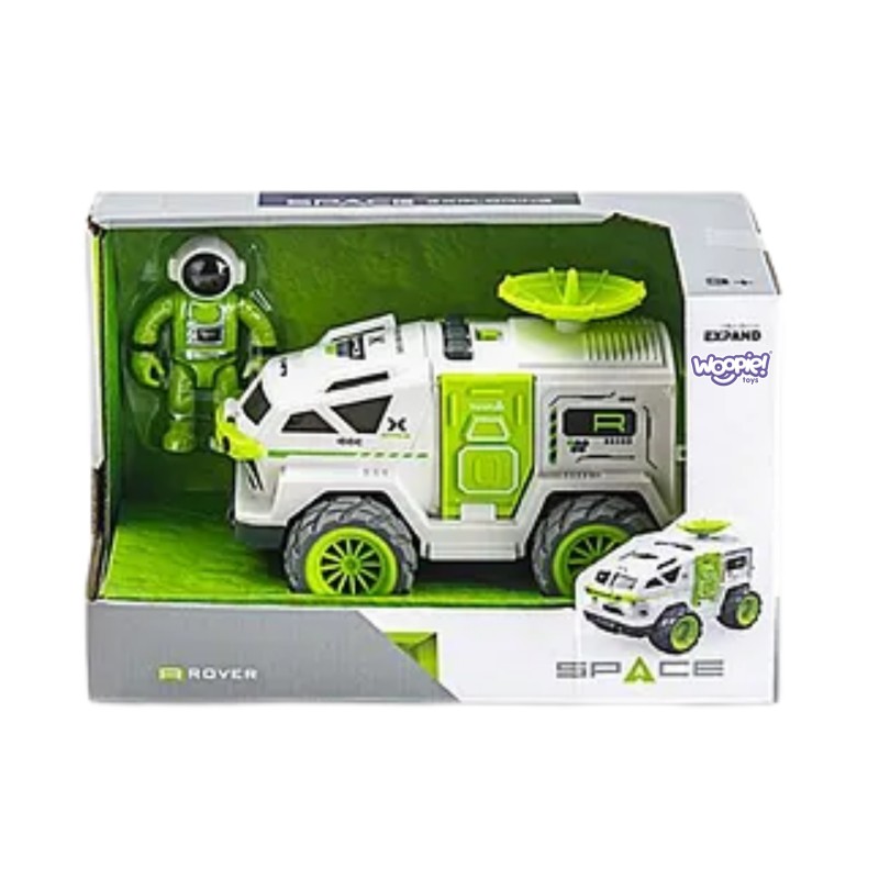 WOOPIE Vesmírny prieskumný rover | Interaktívne vozidlo so svetlom, zvukom a astronautom