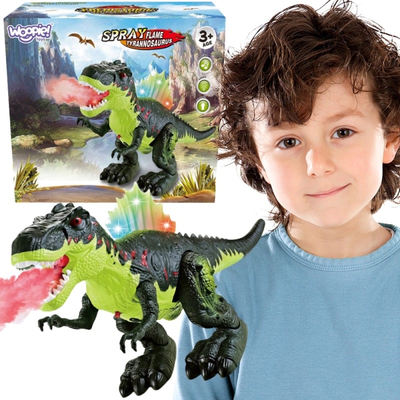 WOOPIE Chodiaci T-Rex so svetlom a zvukom | Dinosaurus s reálnym efektom dymu