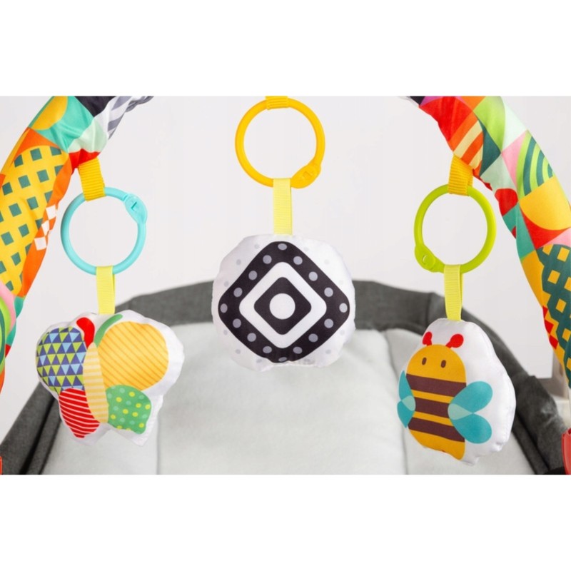 WOOPIE BABY Hrazdička 3v1 pre bábätká | Závesná hračka na kočík, postieľku a autosedačku