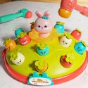 WOOPIE BABY Interaktívna zatĺkačka Udri zajačika | Hra na postreh so svetlom a zvukom