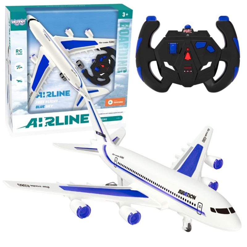 WOOPIE Jazdiace lietadlo na diaľkové ovládanie | RC model dopravného lietadla