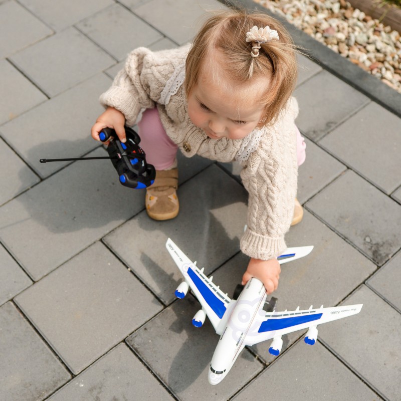 WOOPIE Jazdiace lietadlo na diaľkové ovládanie | RC model dopravného lietadla