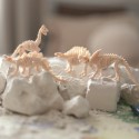 WOOPIE Zestaw Archeologiczny Wykopaliska Szkieletów Dinozaurów 6w1 Mały Archeolog