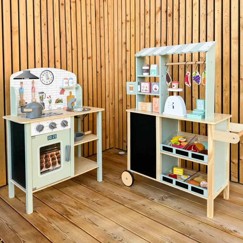 Obchod Predajný Stánok Fresh Pastel Tooky Toy