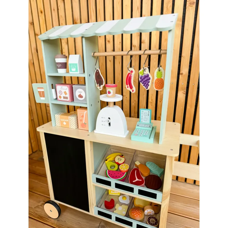 Obchod Predajný Stánok Fresh Pastel Tooky Toy