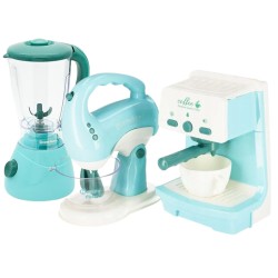 WOOPIE Detská kuchynská sada spotrebičov 3v1 | Interaktívny kávovar, mixér a blender