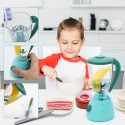 WOOPIE Detská kuchynská sada spotrebičov 3v1 | Interaktívny kávovar, mixér a blender