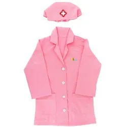 VIGA Detský kostým Sestrička | Uniforma a čiapka pre malú zdravotníčku