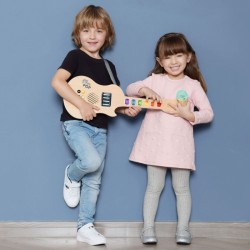 Elektrická Drevená Gitara pre Deti - Classic World