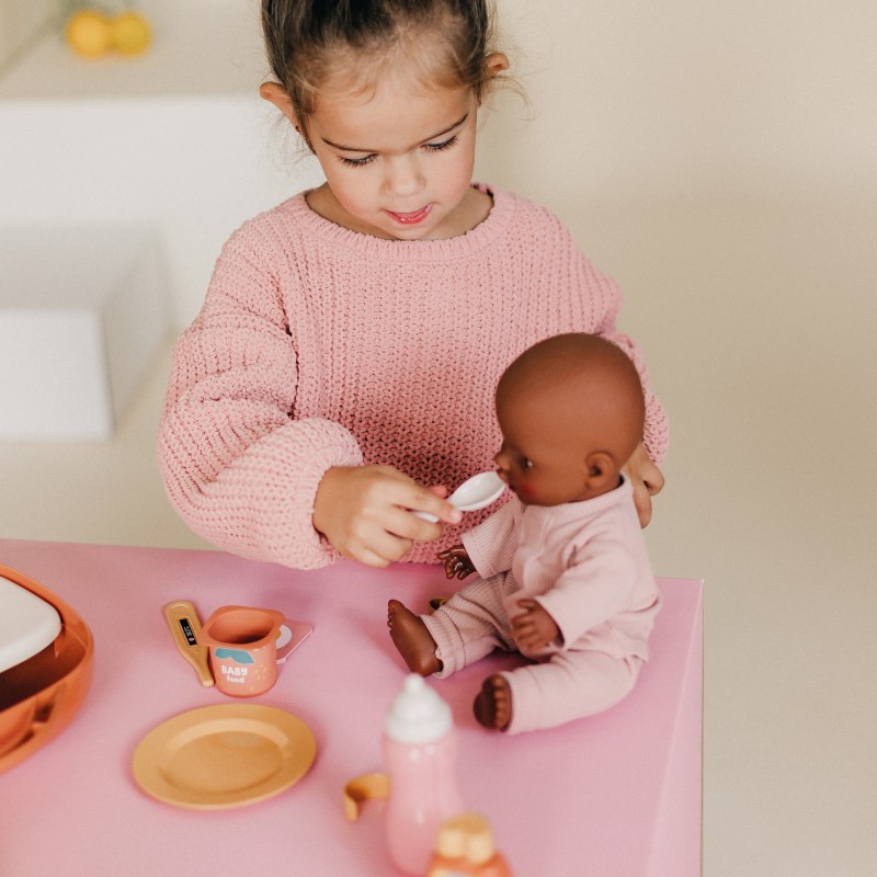 Smoby Baby Nurse Opatrovateľský kufrík pre bábiky | Sada na starostlivosť s 13 doplnkami