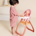 Smoby Baby Nurse Stolička na kŕmenie pre bábiky | Jedálenská stolička s doplnkami (do 42 cm)