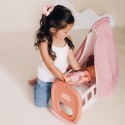 Smoby Hojdacia kolíska s baldachýnom Baby Nurse | Postieľka pre bábiky do 42 cm
